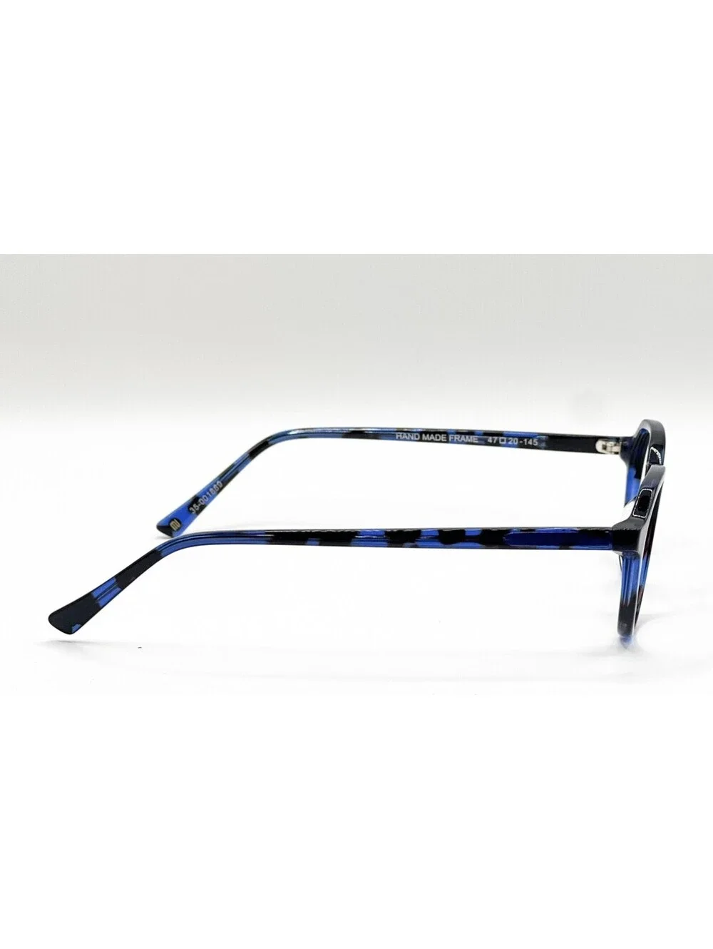 Muse 35-001889 Blue Brown Tortoise Rectangle Authentic Eyeglass Frames 47-20-145